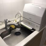 食洗機の取り付けで分岐水栓のＮＳＪ－ＳＭＨ７は自分でつけられたよ！